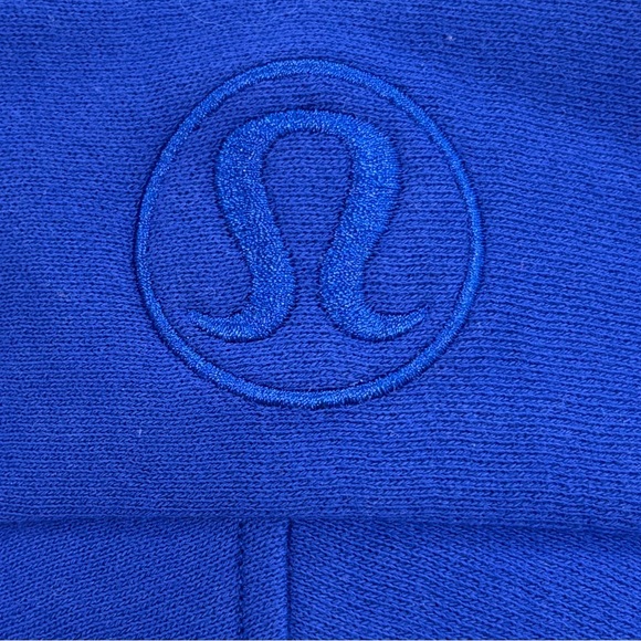 NWT Lululemon Scuba Oversized Half Zip Hoodie In Riverside/Mirror Silver XS/S - Picture 4 of 7